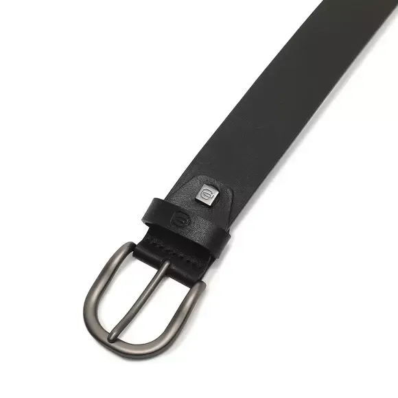 Ремень из гладкой кожи Piquadro Black square CU6522B3/N, черныйphoto2
