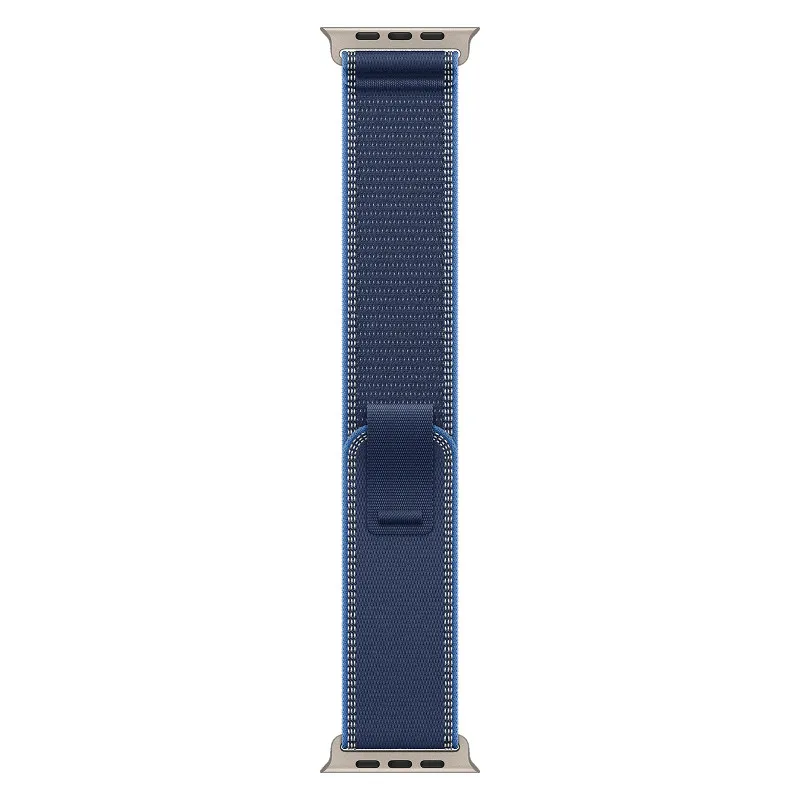 Apple Watch Ultra 3, 49 мм корпус из титана, ремешок Trail синего цветаphoto2