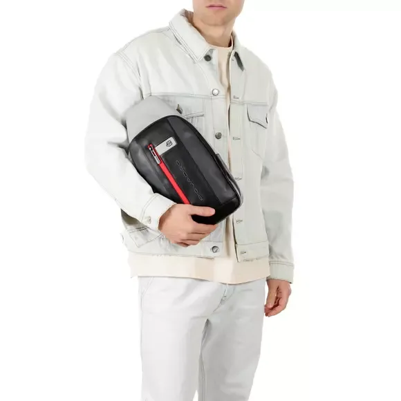 Однолямочный рюкзак Piquadro Urban CA6540UB00/GRN, серыйphoto6