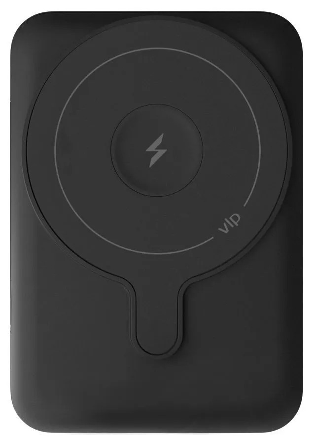 Аккумулятор внешний VLP Dual Magsafe PowerBank 5000 mAh, 3A, USB-C, черныйphoto1