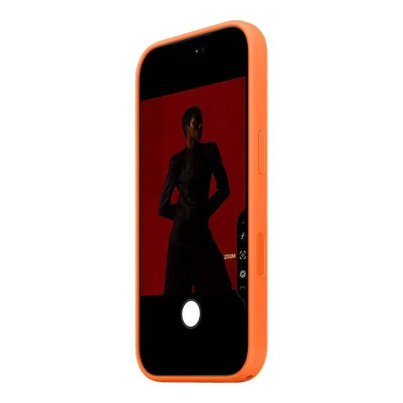 Силиконовый чехол для iPhone 17 Pro (Orange) Оранжевыйphoto3