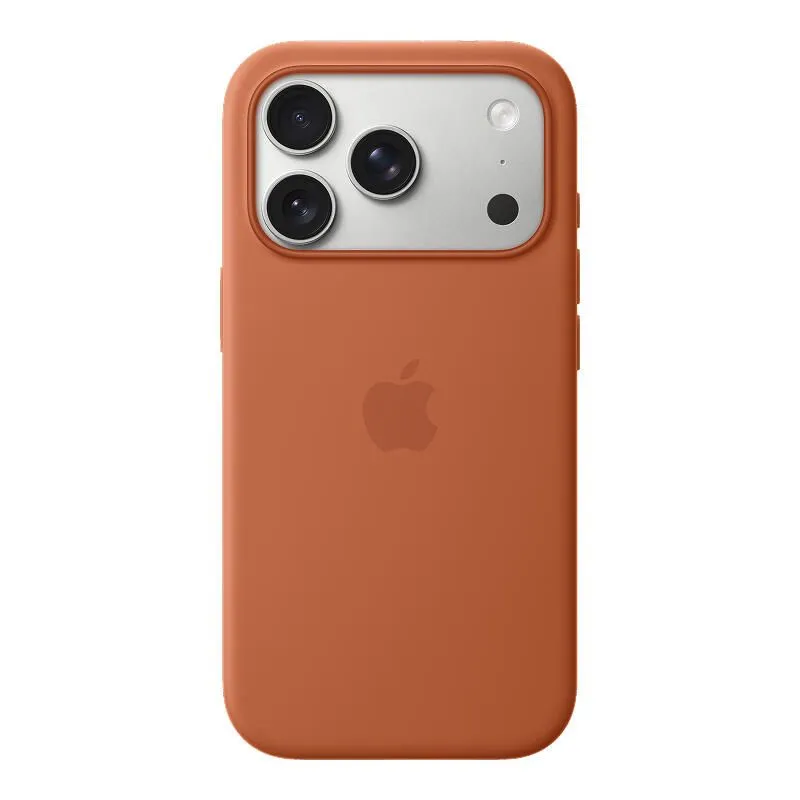 Силиконовый чехол для iPhone 17 Pro (Terra Сotta) Терракотовыйphoto1