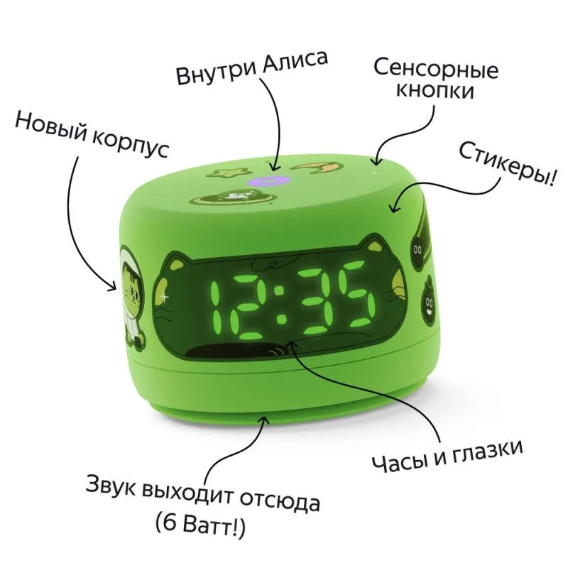 Умная колонка Яндекс Станция Лайт 2 с Алисой Зеленыйphoto2