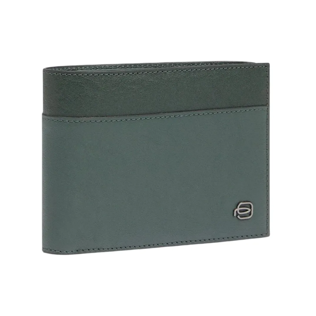 Компактное складное портмоне Piquadro Black square PU257B3R/VEVE, зеленый (2 цвета)photo0