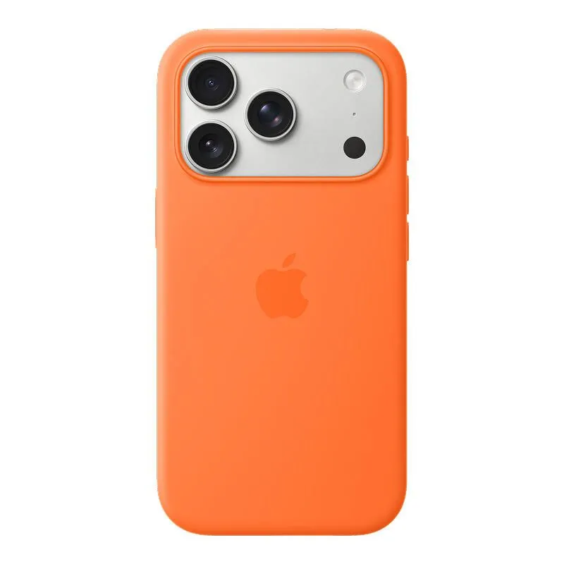 Силиконовый чехол для iPhone 17 Pro (Orange) Оранжевыйphoto1