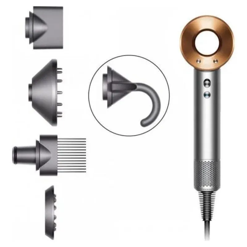 Фен Dyson Supersonic HD07 Никель/Медьphoto1