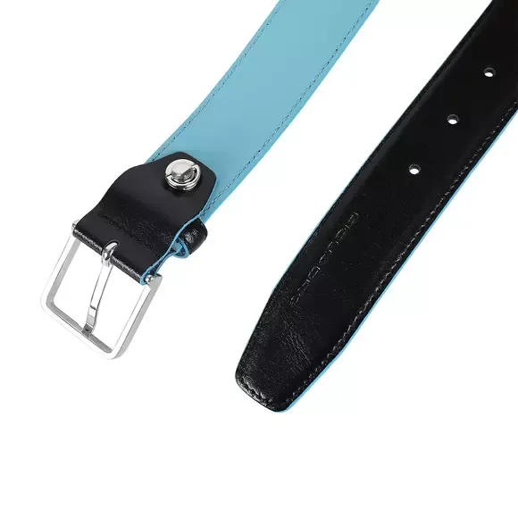Кожаный ремень Piquadro Blue square CU6321B2/N, черныйphoto1