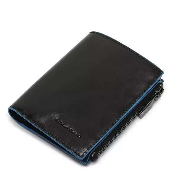 Портмоне складное на кнопке Piquadro Blue square PU6560B2R/N, черныйphoto3