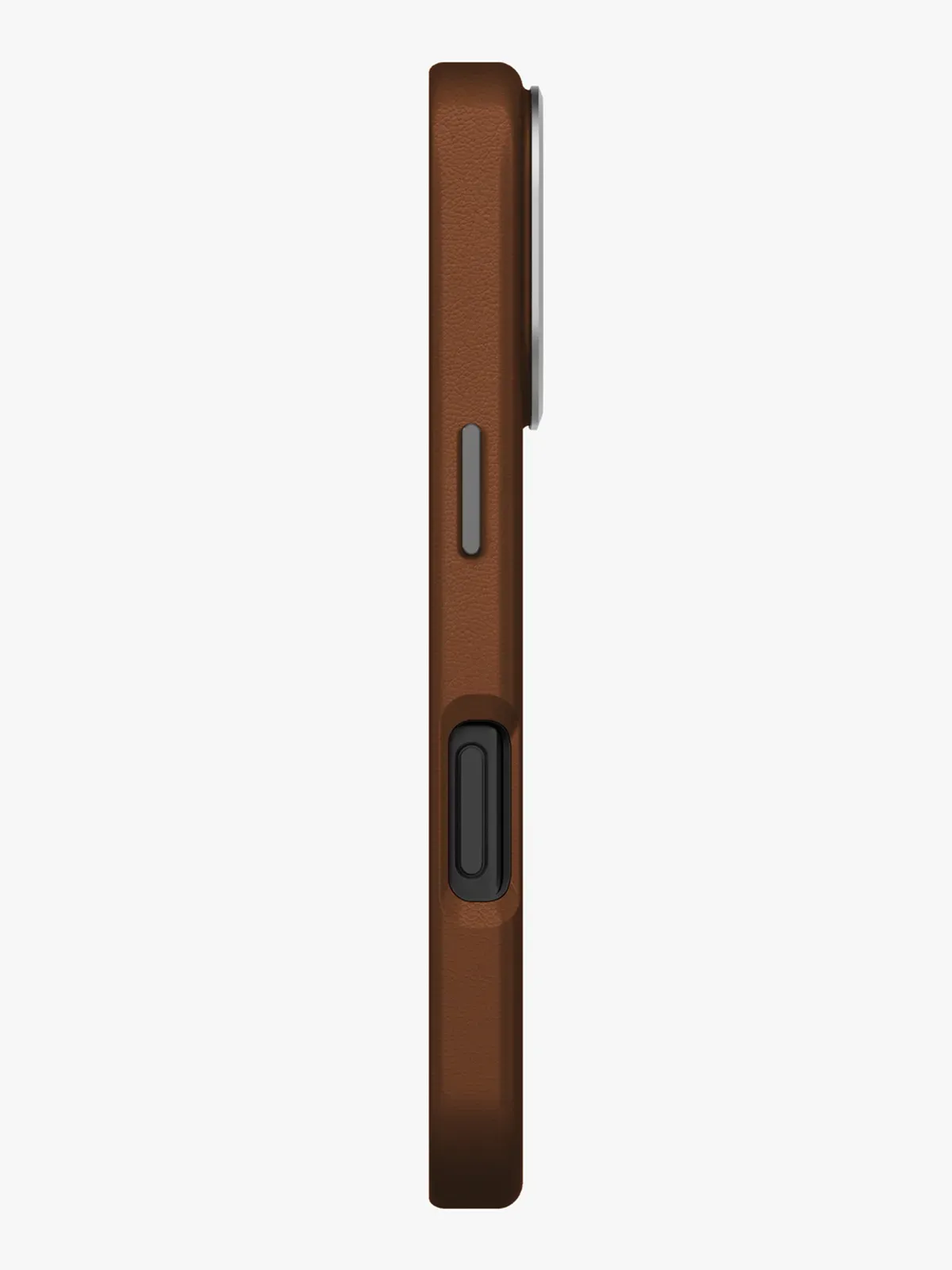 Чехол Uniq на iPhone 17 Pro, Lyden MagSafe, из премиальной экокожи, с металлической защитой камеры, коричневыйphoto3