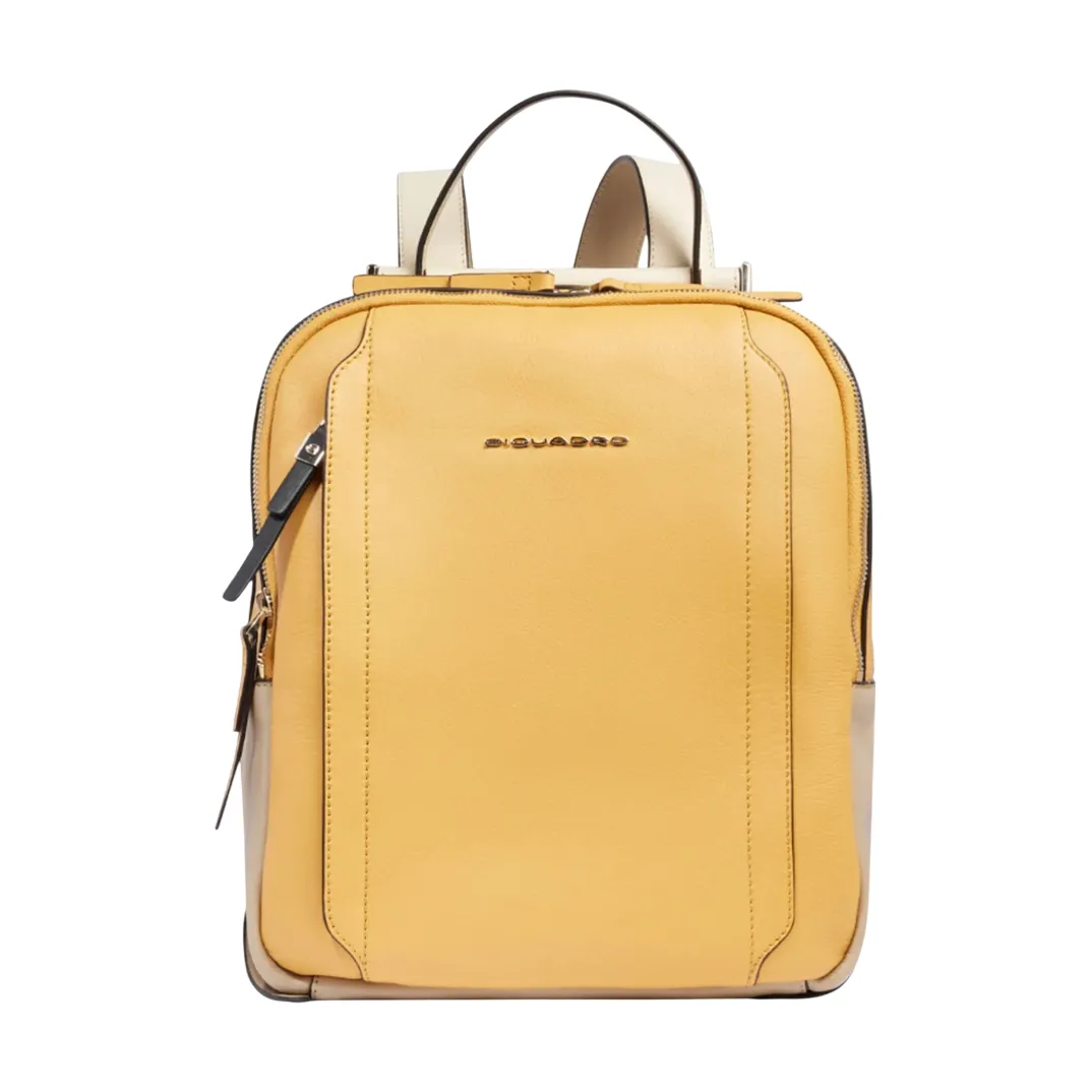 Кожаный рюкзак Piquadro Circle CA5566W92/GBE, желтыйphoto0