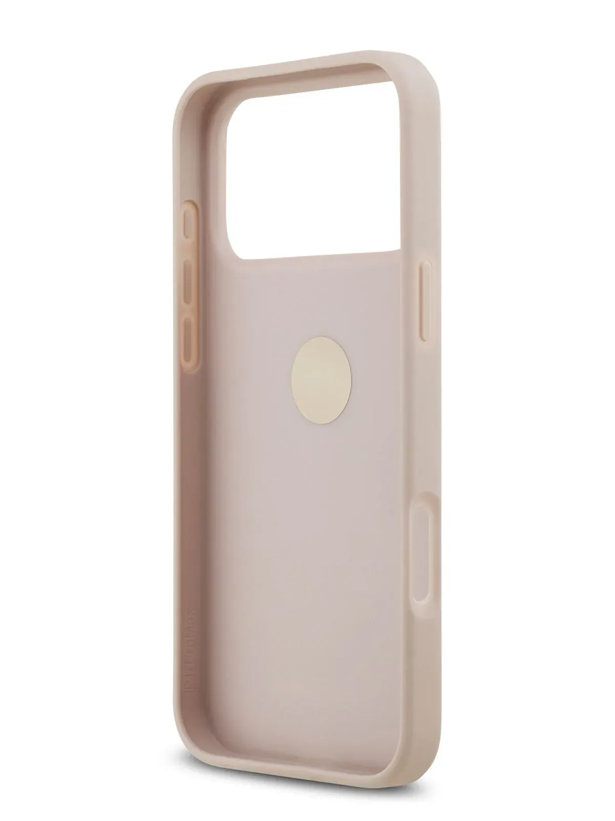 Чехол Guess на iPhone 17 Pro, Leather Ring, розовый, с металлическими кольцом держателемphoto6