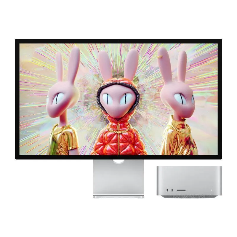 Монитор Apple Studio Display (Стекло с нанотекстурой) Подставка с регулировкой наклона, Серебристыйphoto3