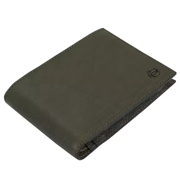 Компактное складное портмоне Piquadro Black square PU257B3R/VE, зеленыйphoto1