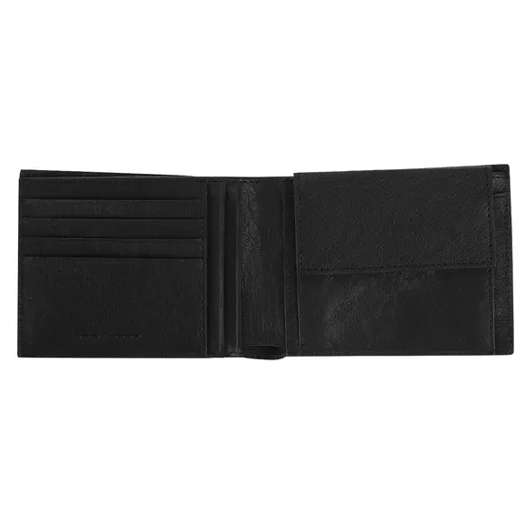 Компактное складное портмоне Piquadro Black square PU257B3R/N, черныйphoto3