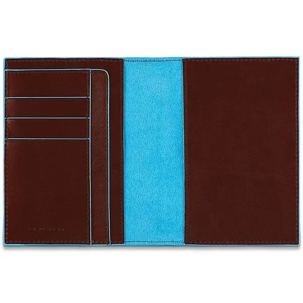 Обложка для паспорта Piquadro Blue Square PP1660B2/MO, коричневыйphoto2