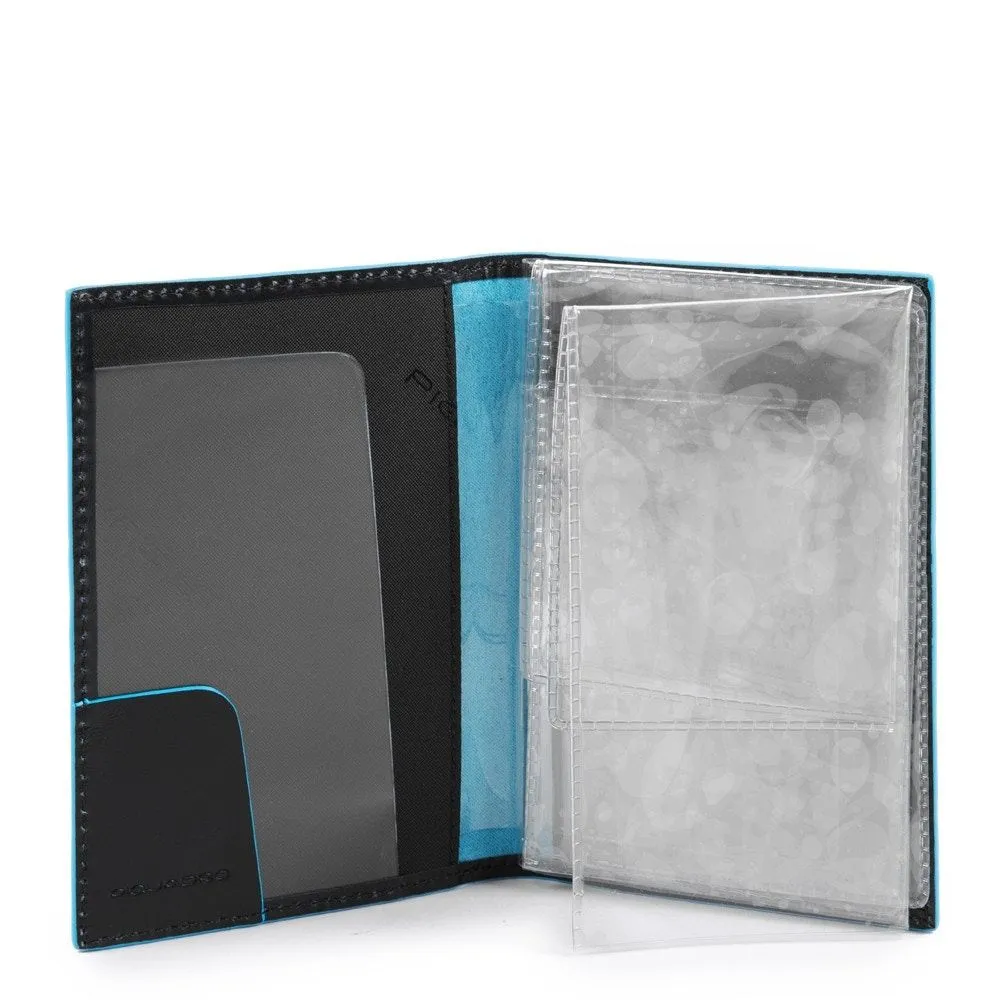 Обложка для автодокументов Piquadro Blue square PP5256B2/N, черныйphoto2