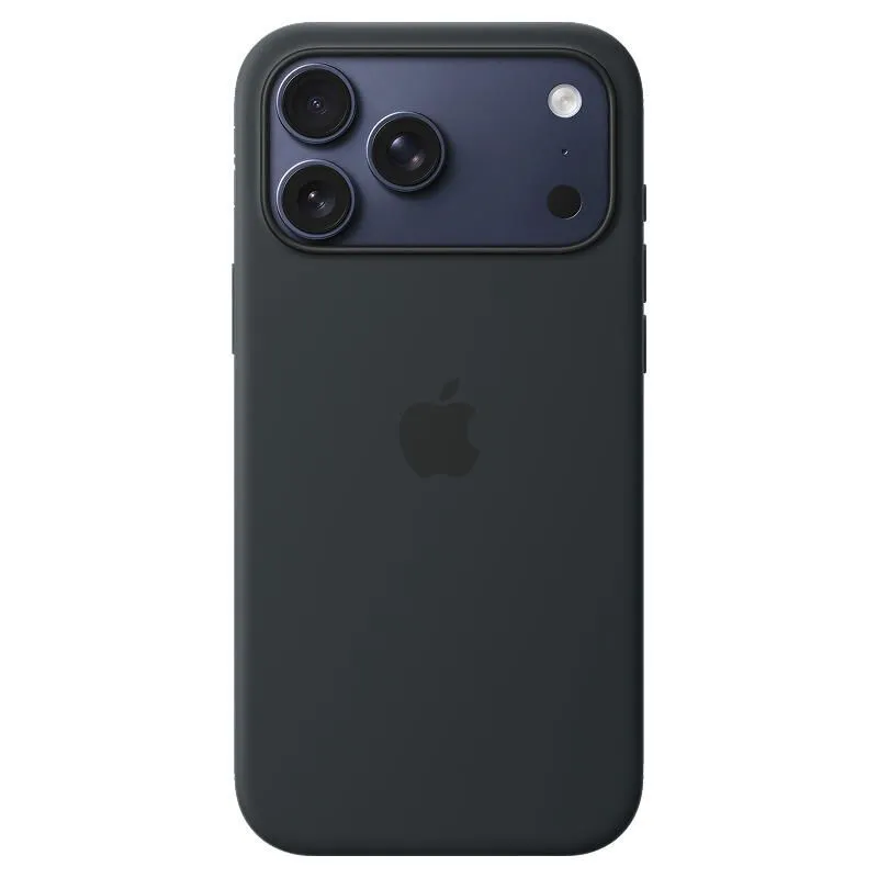 Силиконовый чехол для iPhone 17 Pro Max (Black) Черныйphoto2