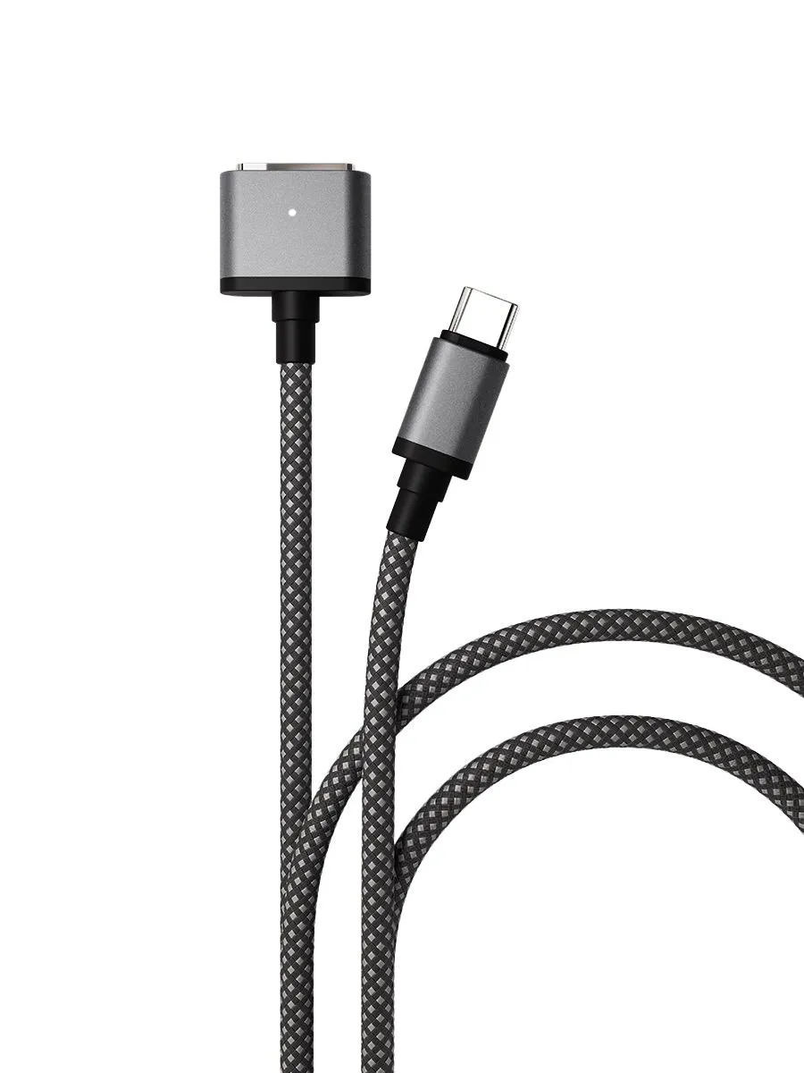 Дата-кабель VLP Cable USB C - MagSafe, 2.0м, серый космосphoto0