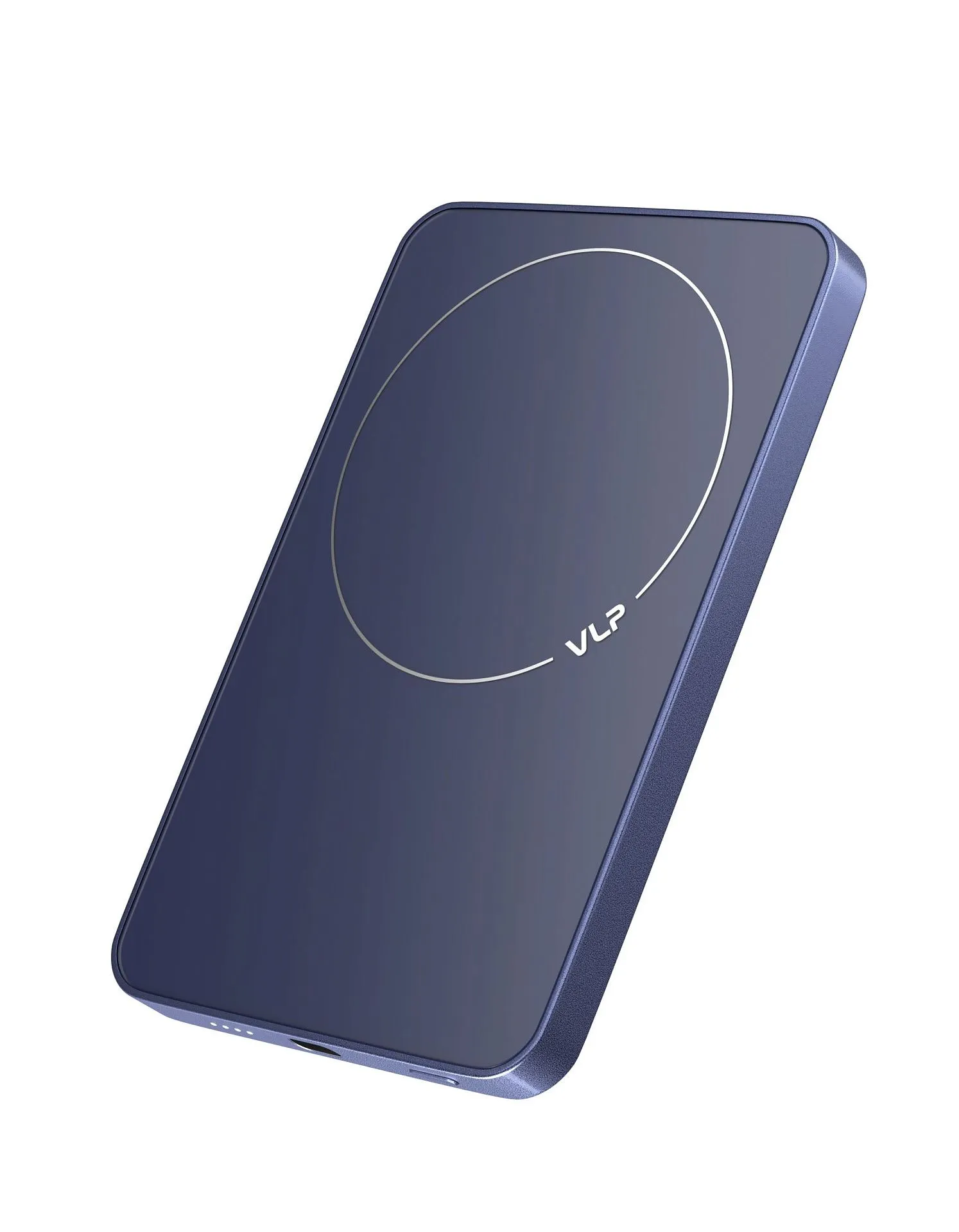 Аккумулятор внешний VLP Diamond Energy MagSafe, Qi2, 5000 mAh, 3A, USB-C, темно-синийphoto0