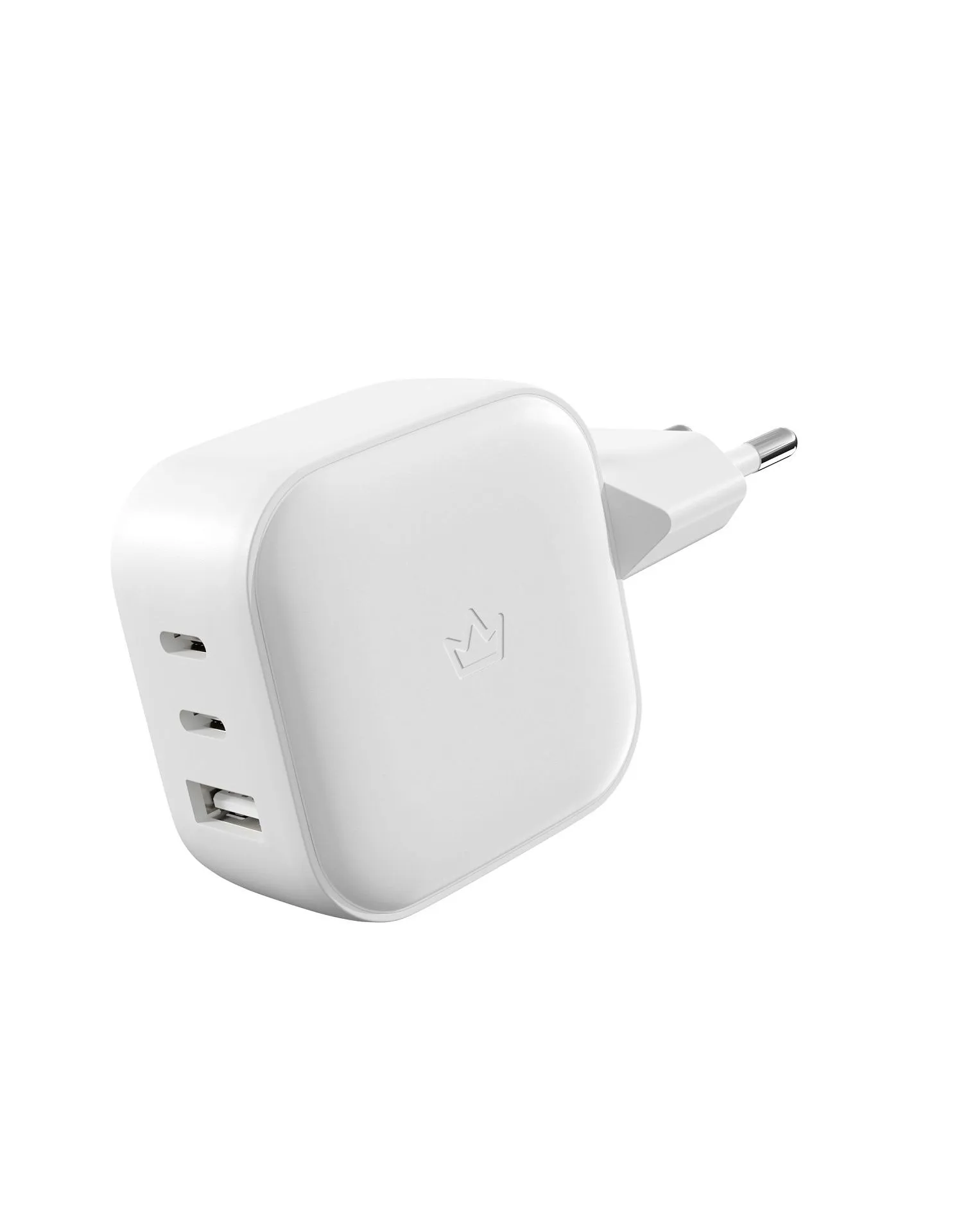 Сетевое зарядное устройство VLP G-Charge 65Вт USB-C+USB-C+USB-A, PD, QC, белыйphoto0