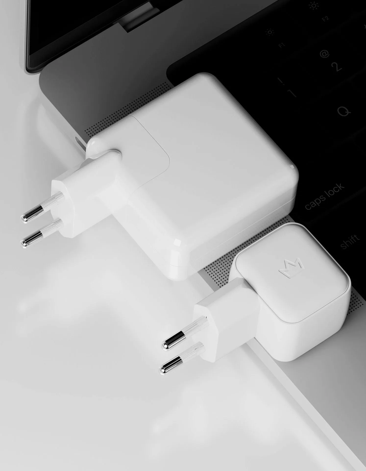 Сетевое зарядное устройство VLP G-Charge 30Вт USB-C+USB-A, QC, белыйphoto4