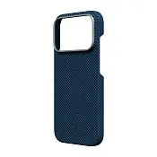 Magssory Aramid Frame Case for iPhone 17 Pro, MagSafe Compatible, синий