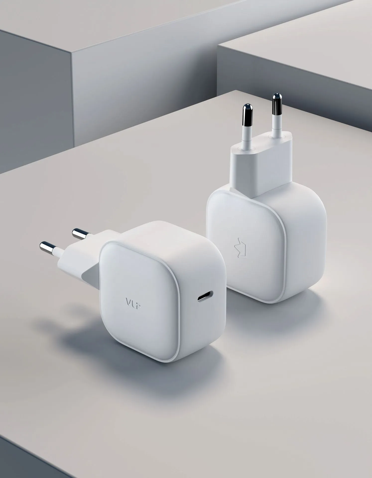 Сетевое зарядное устройство VLP G-Charge 60Вт USB-C, белыйphoto4