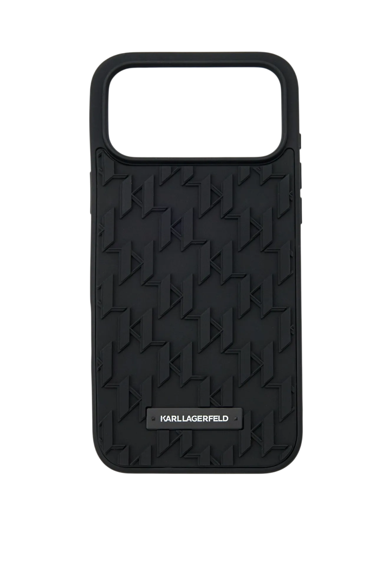 Чехол Karl Lagerfeld iPhone 17 Pro, Черный, 3D Rubber с объемными элементамиphoto0