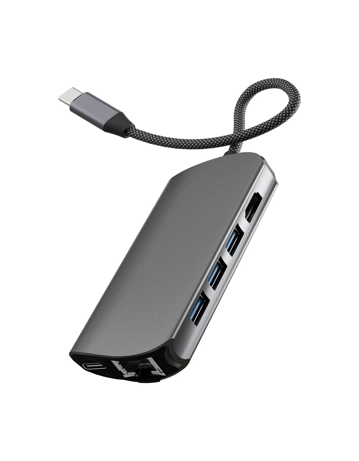 Адаптер VLP Infinity USB-C Hub 8 в 1, графитphoto0
