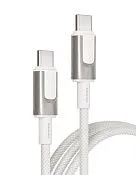 Дата-кабель VLP Force Line 100W USB-C + USB-C, 2.0m, белый