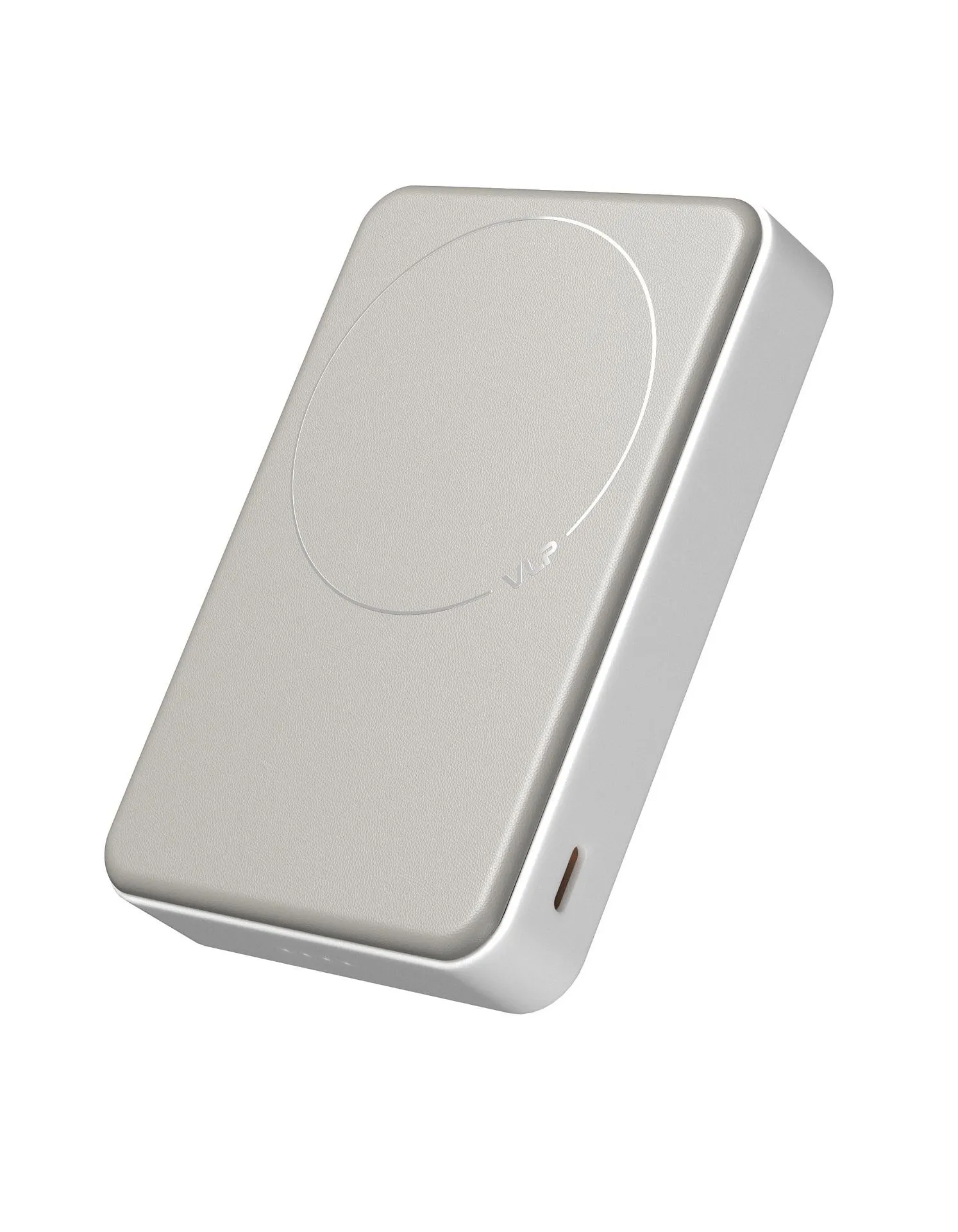 Аккумулятор внешний VLP Solid Energy 5000 mAh SSB, Qi2 20W, белыйphoto0