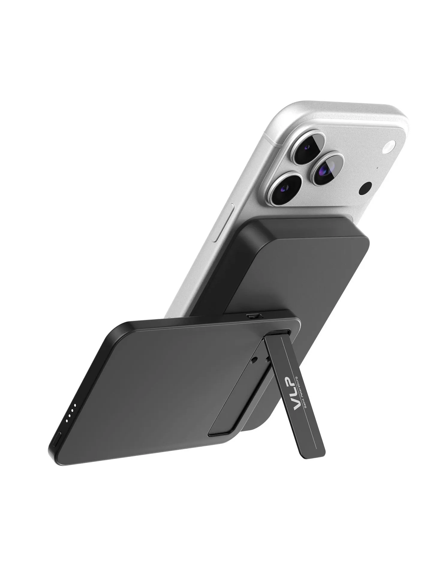 Аккумулятор внешний VLP Diamond Energy Pro MagSafe, Qi2, 10000 mAh, 3A, USB-C, черныйphoto2