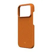 Magssory Aramid Frame Case for iPhone 17 Pro, MagSafe Compatible, оранжевый