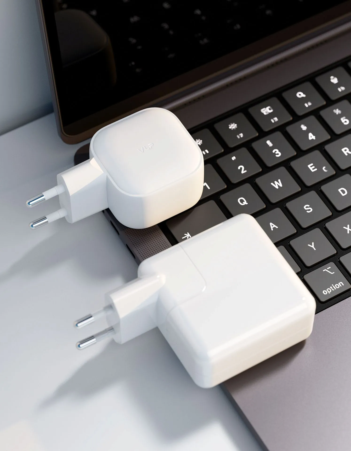 Сетевое зарядное устройство VLP G-Charge 60Вт USB-C, белыйphoto2