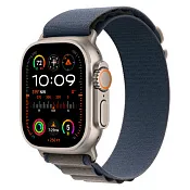 Apple Watch Ultra 2023 GPS + Cellular, 49 мм корпус из титана, ремешок Alpine синего цвета