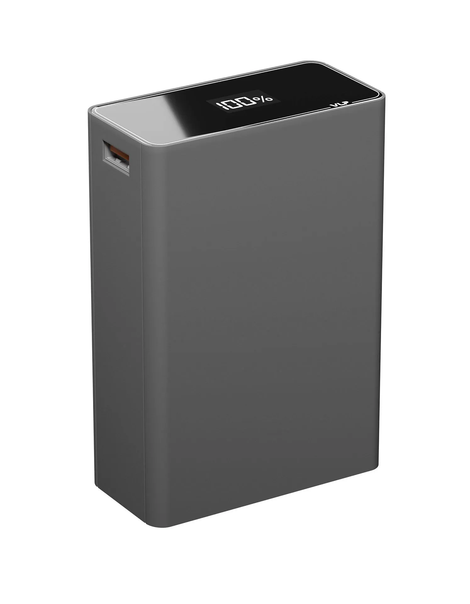 Аккумулятор внешний VLP B-Energy 20000 mAh 65W, USB-C, USB-A , steel grayphoto0