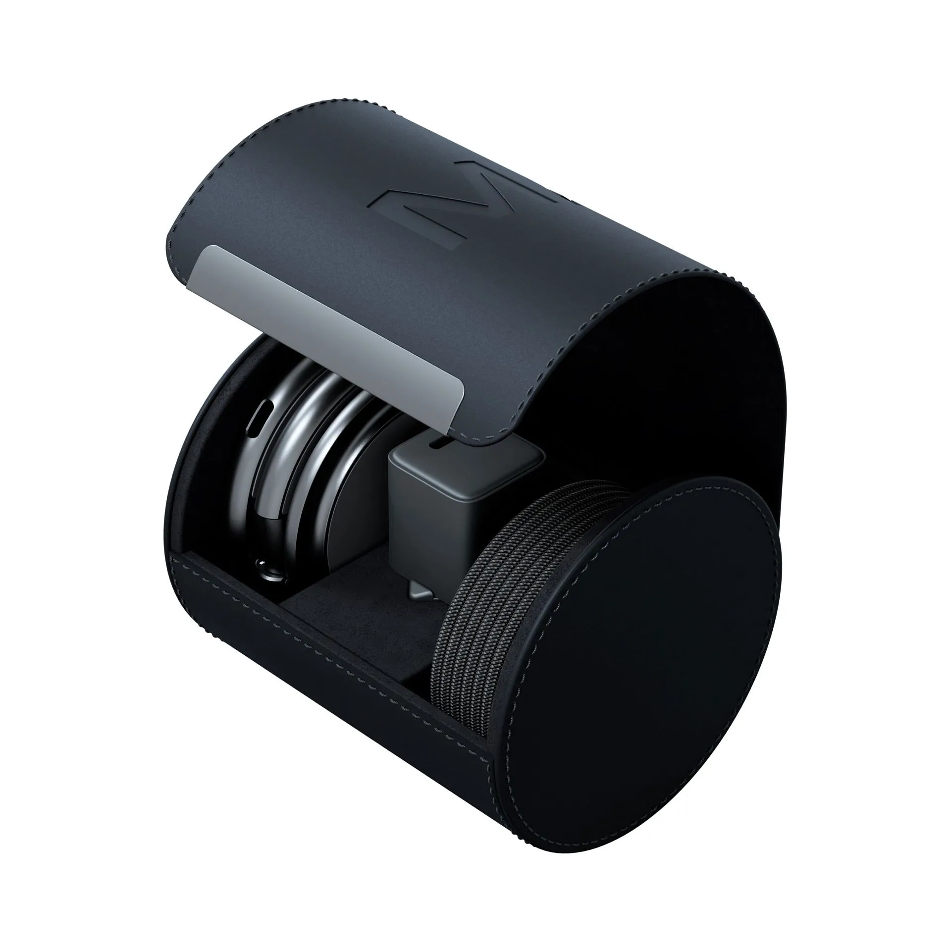 Зарядная станция 3 в 1 Magssory Signature Disc Pro для Apple Qi2 Midnightphoto0