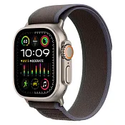 Apple Watch Ultra 2023 GPS + Cellular, 49 мм корпус из титана, ремешок Trail синего/черного цвета