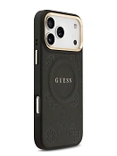 Чехол Guess iPhone 17 Pro, Черный, MagSafe