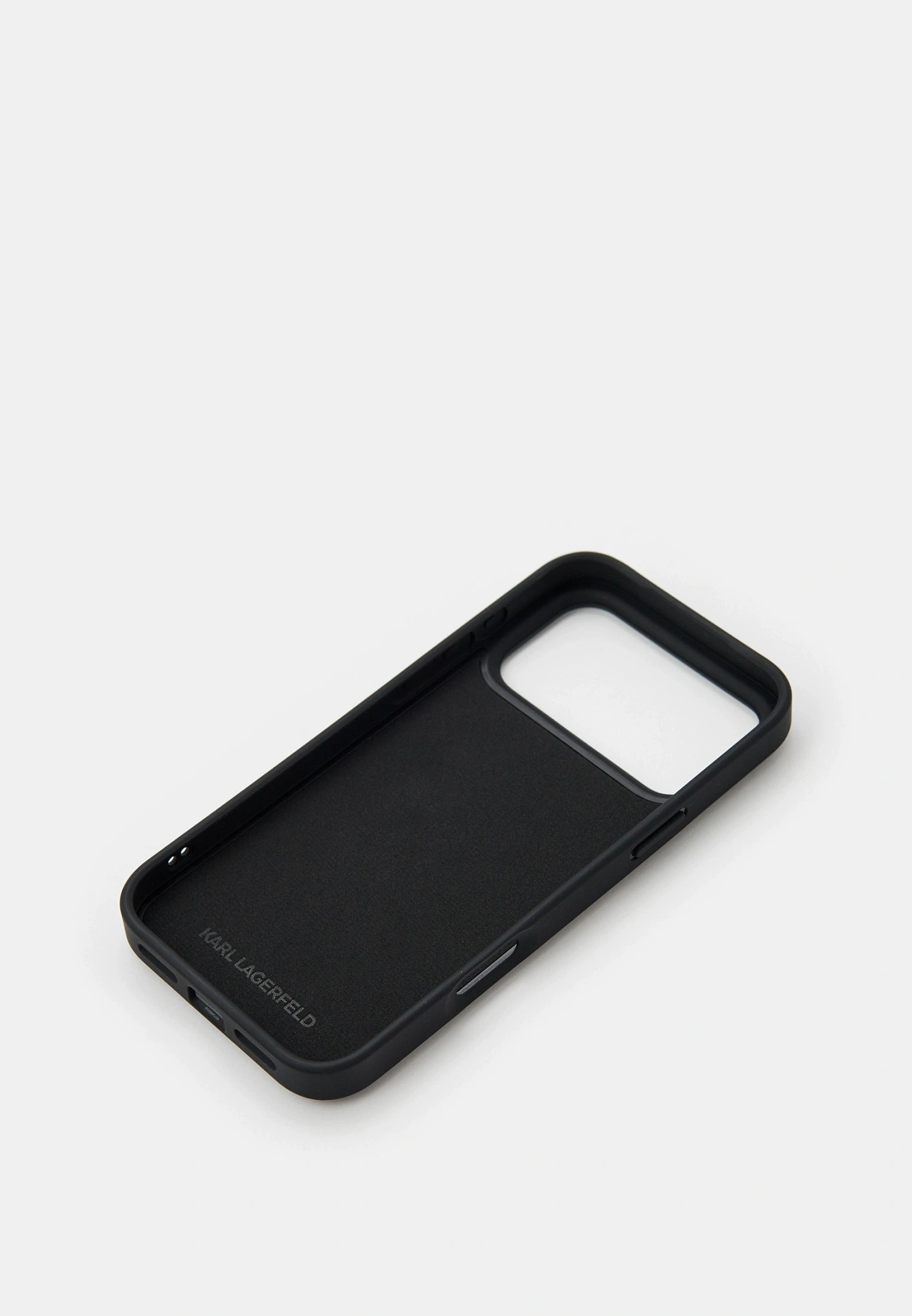 Чехол Karl Lagerfeld iPhone 17 Pro, Черный, 3D Rubber с объемными элементамиphoto1