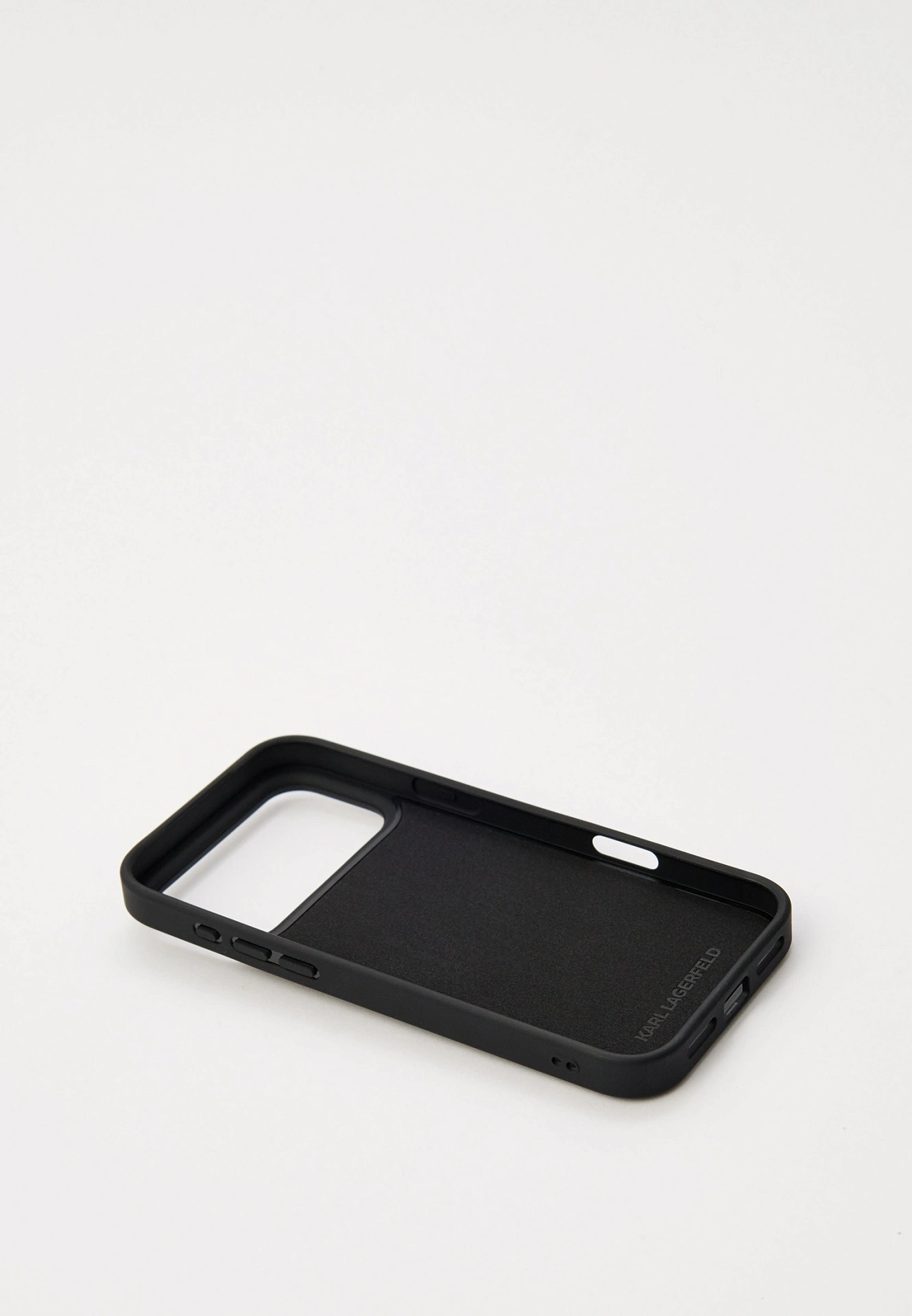 Чехол Karl Lagerfeld для iPhone 17 Pro, Черный, 3D Rubber с объемными элементамиphoto1