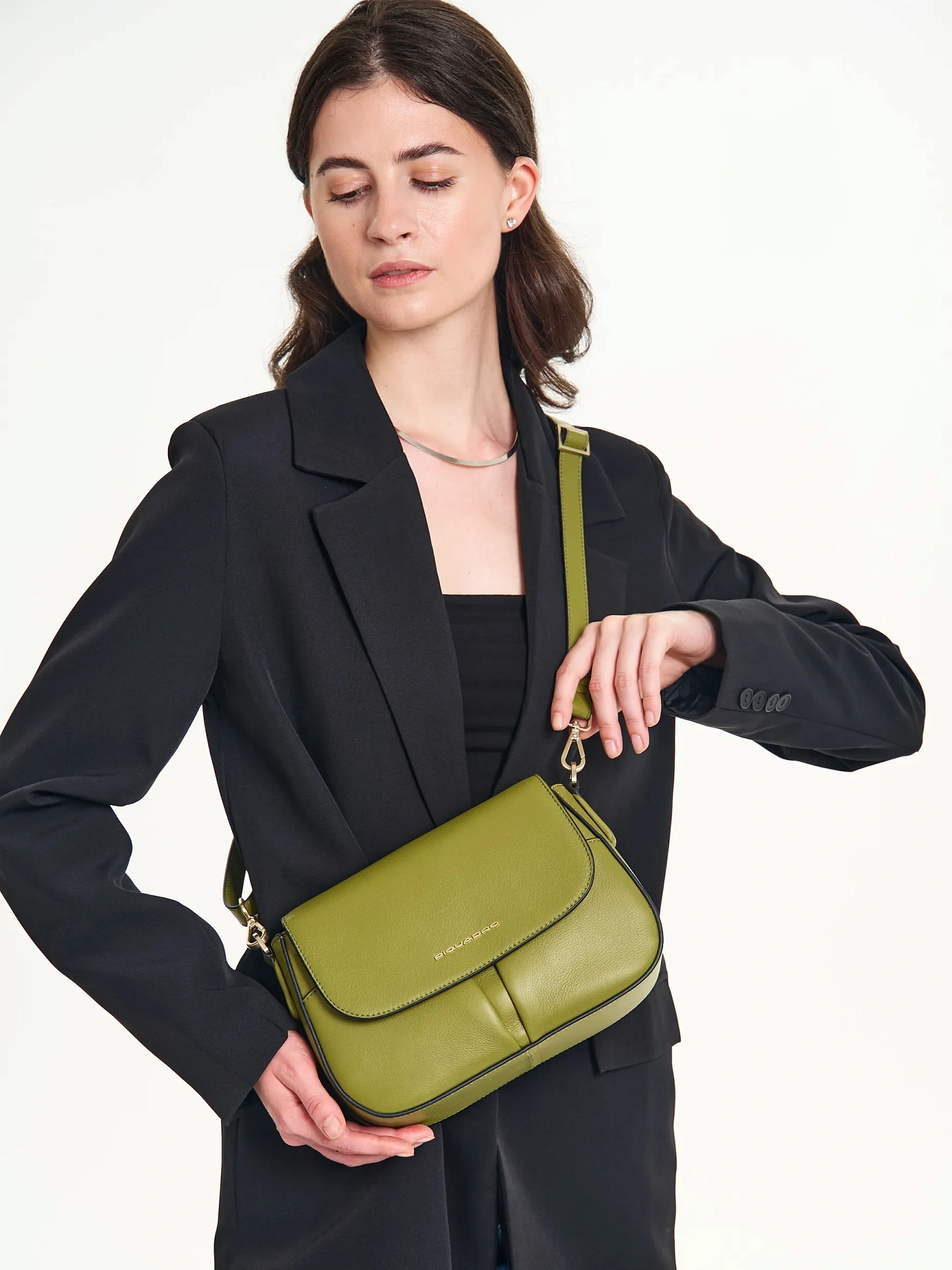 Сумка женская Piquadro Ashley BD6663W134/VE, оливковыйphoto6
